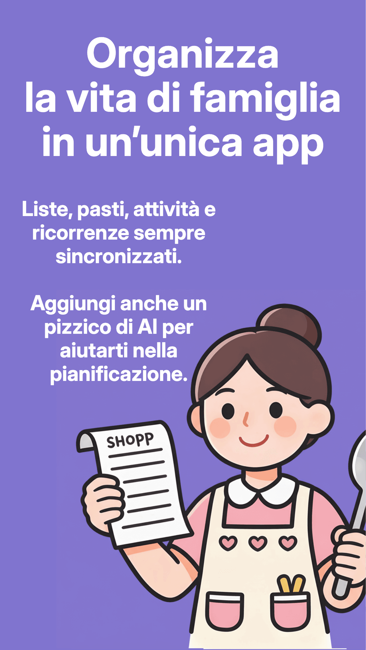 Tutta la vita familiare in un'app